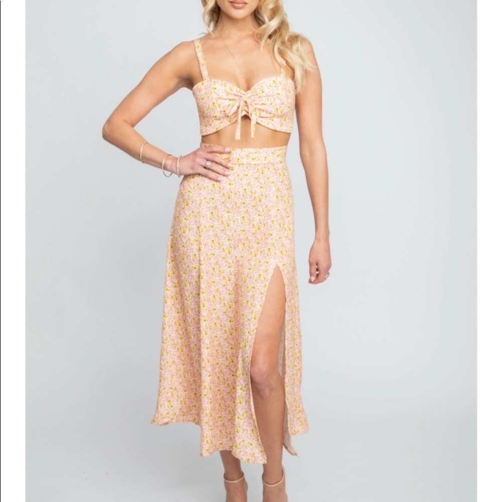 “RESA X REVOLVE” Laguna Crop & Skirt Two-Piece Set